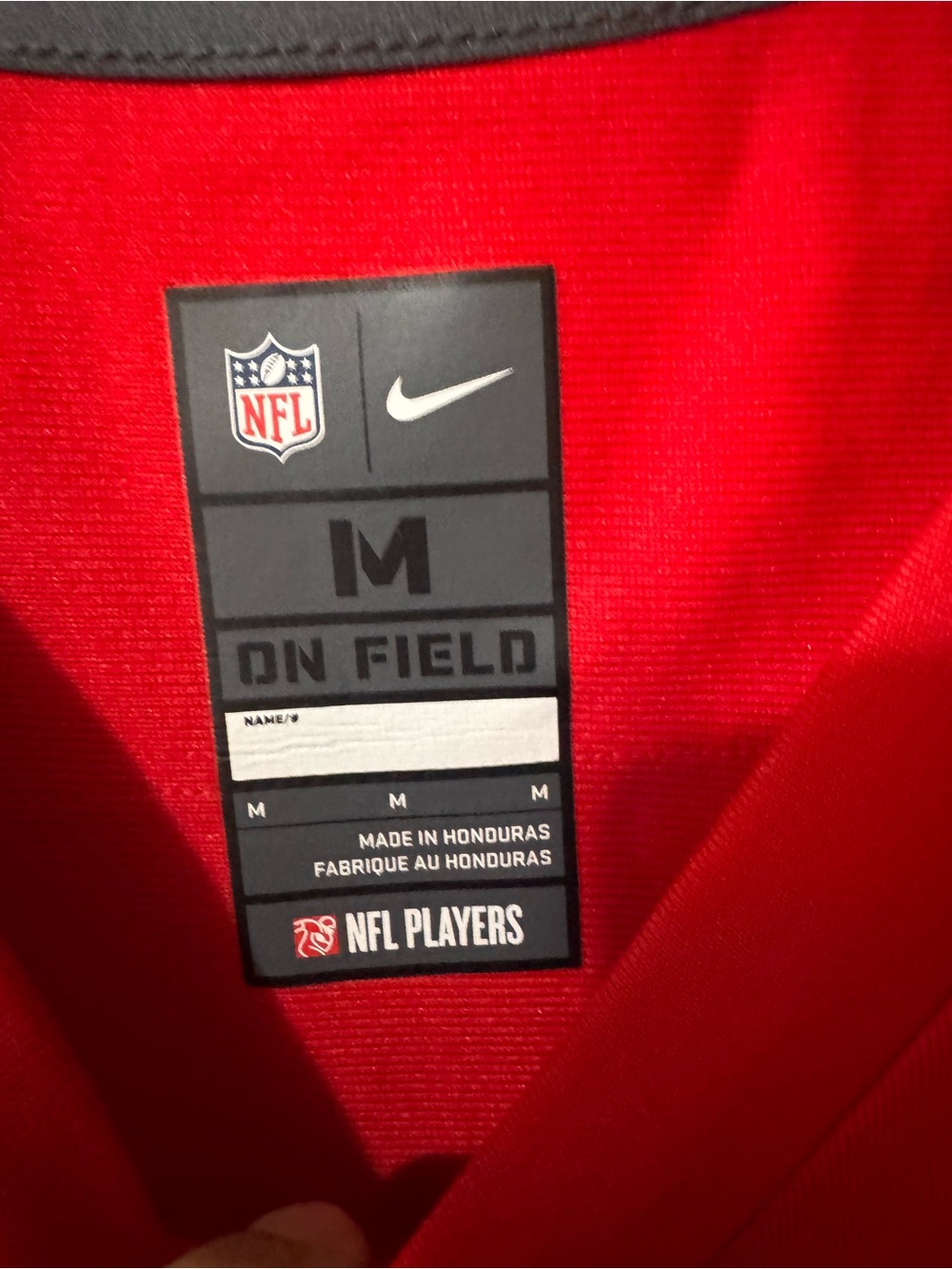 Nike Kansas City Chiefs #15 Red Football Jersey size M - Picture 3 of 5